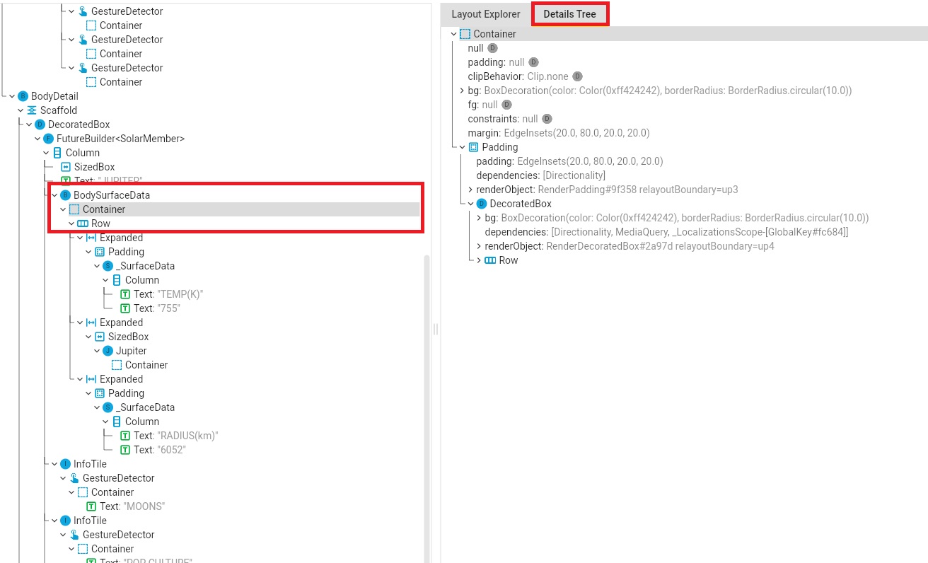Debugging Layout Issues Using the Widget Inspector | Kodeco