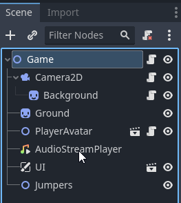 GIF of signal connecting process